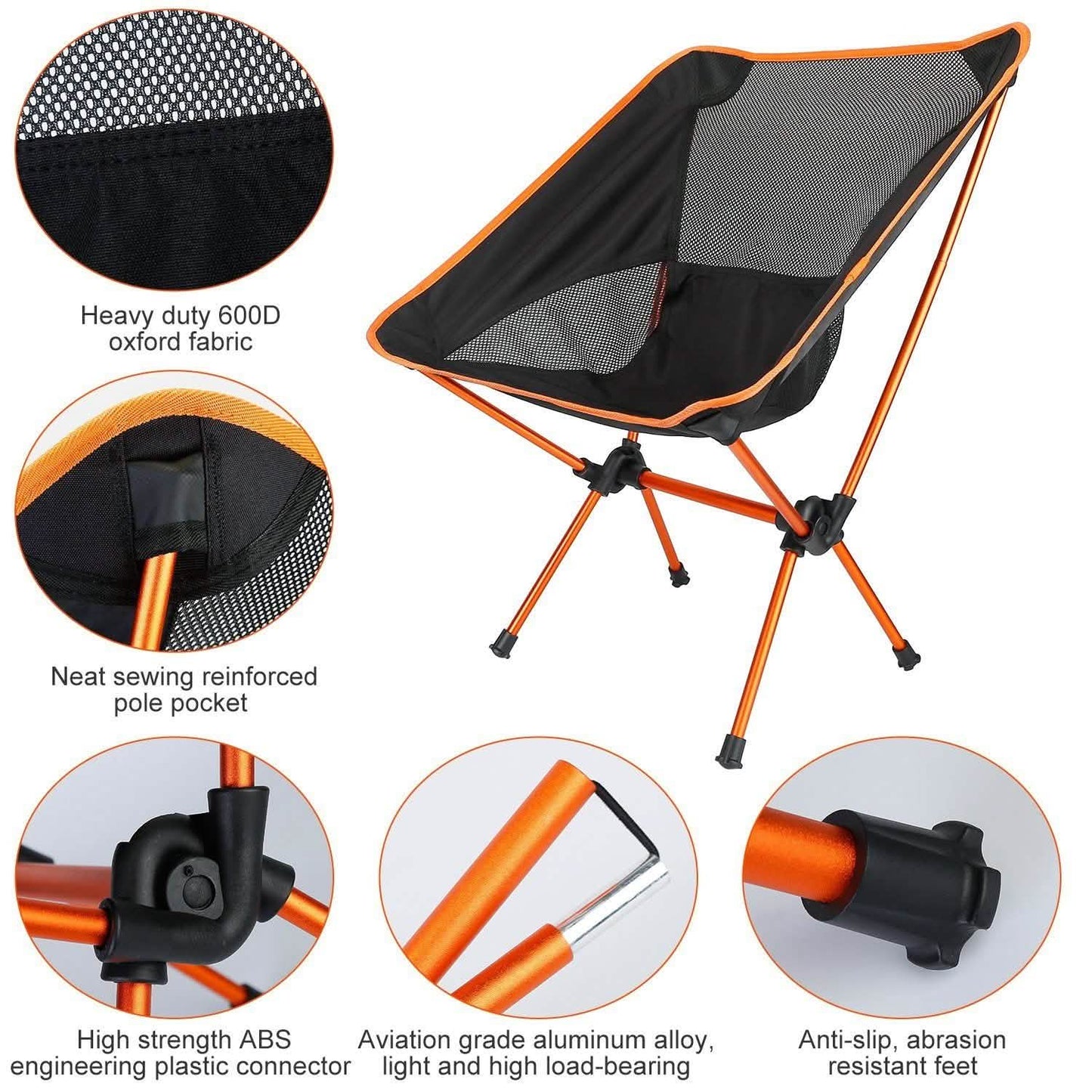 Folding Outdoor Camping Chair DailySale