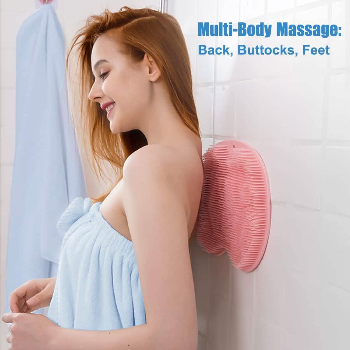 Foot Scrubber Back Brush Bathroom Massager DailySale