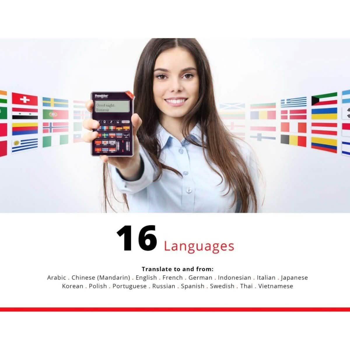 Franklin 16 Language Speaking Phrase Translator (Refurbished) DailySale
