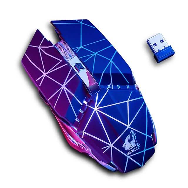 Free Wolf X11 Wireless 2.4G Optical Gaming Mouse DailySale