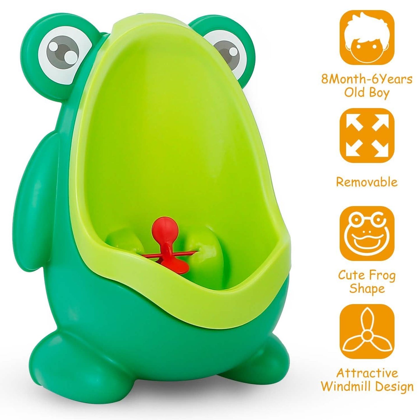 Frog Potty Training Urinal Bathroom with Funny Aiming Target DailySale