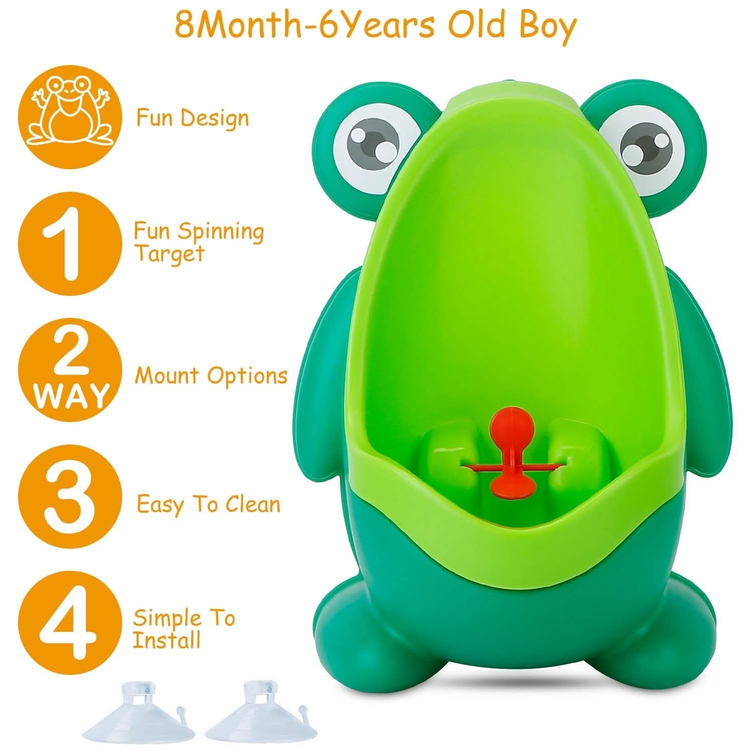 Frog Potty Training Urinal Bathroom with Funny Aiming Target DailySale