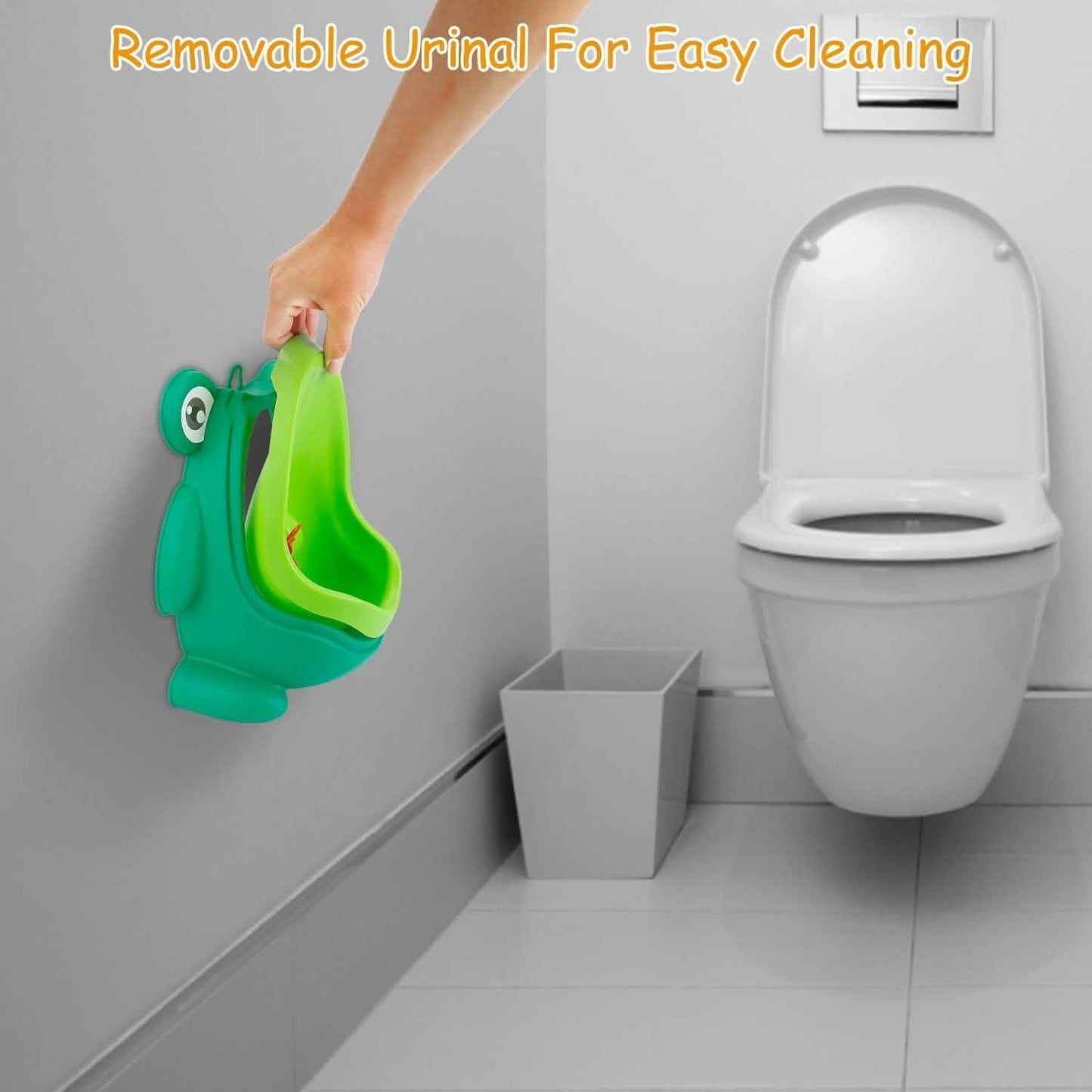 Frog Potty Training Urinal Bathroom with Funny Aiming Target DailySale