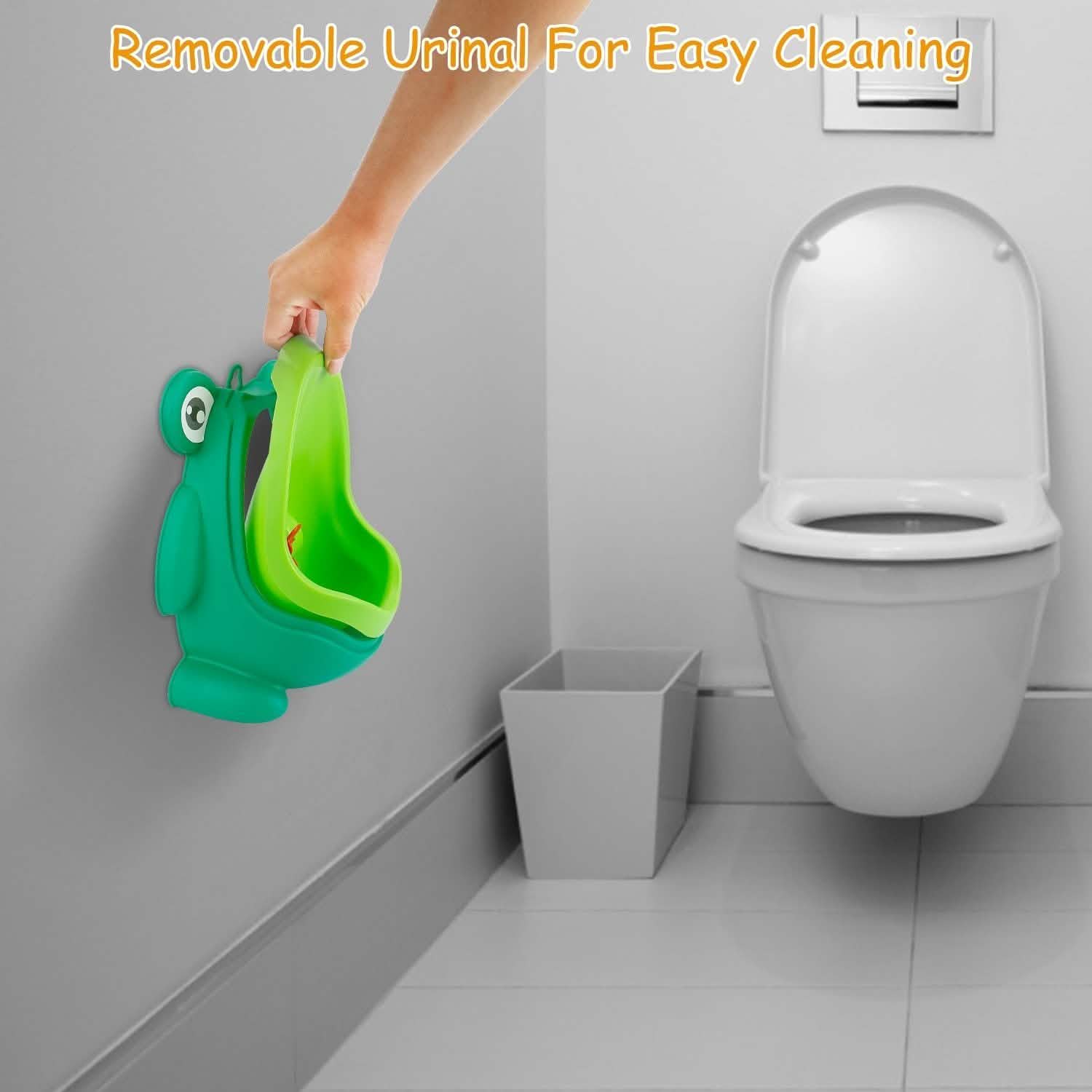 Frog Potty Training Urinal Bathroom with Funny Aiming Target DailySale