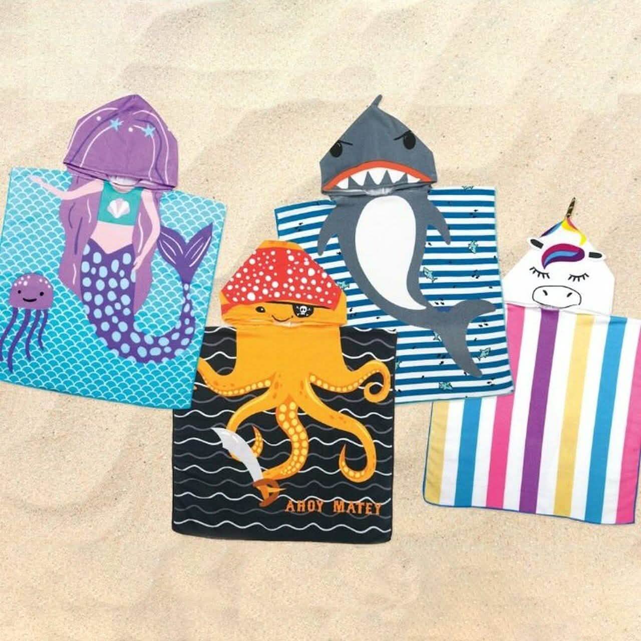 Fun in the Sun Hooded Towels for Kids DailySale