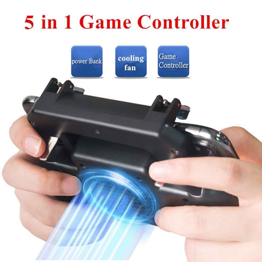 Gaming Grip with Portable Charger Cooling Fan DailySale