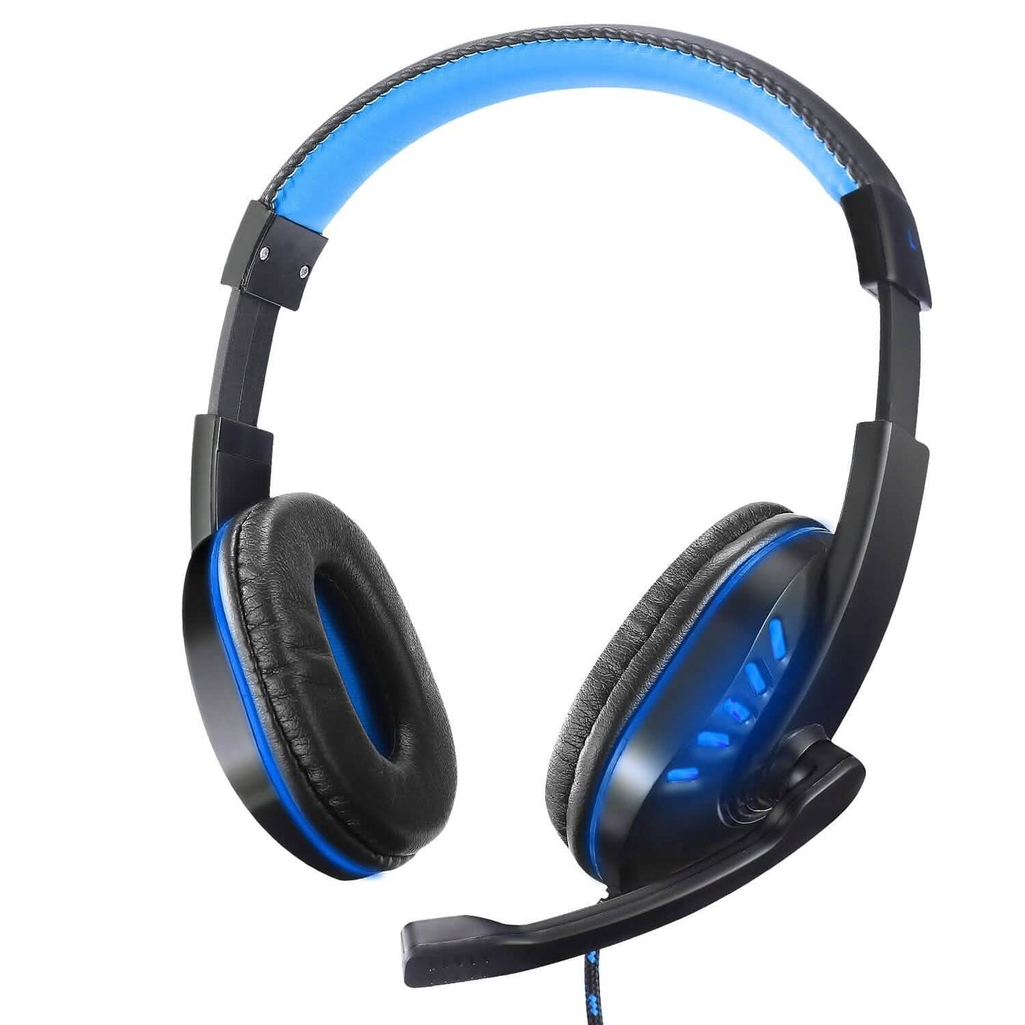 Gaming Headsets Stereo Noise Isolation Over Ear Headphone with LED Light DailySale