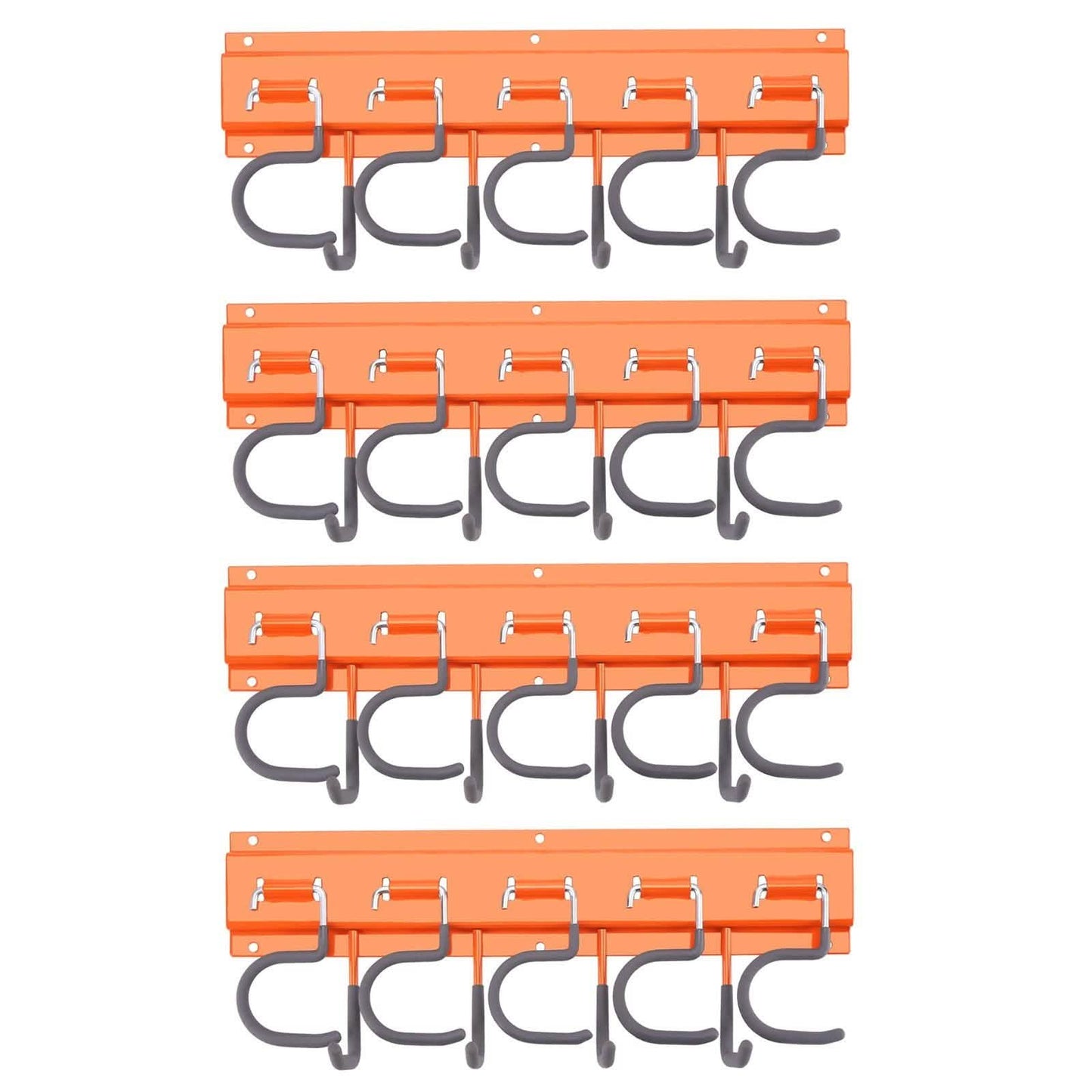 Garden Tool Organizer Wall Mounted Hanger Hooks Home Garage Set DailySale