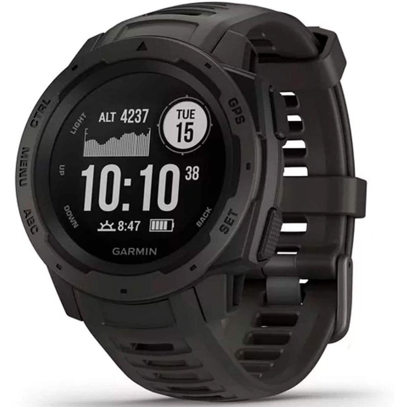 Garmin Instinct GPS Heart Rate Monitor Rugged Outdoor Watch 010-02064-00 DailySale