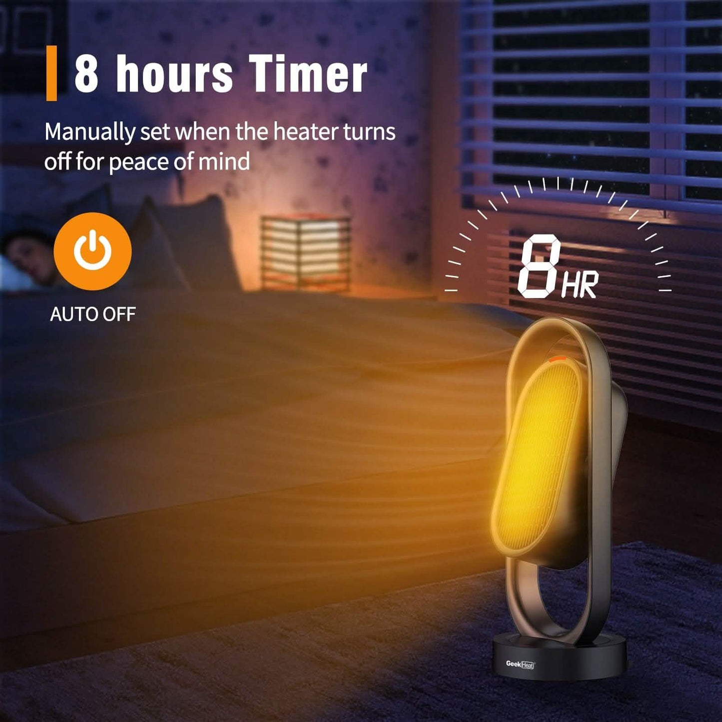 Geek Heat HC05 1500W Space Heater DailySale