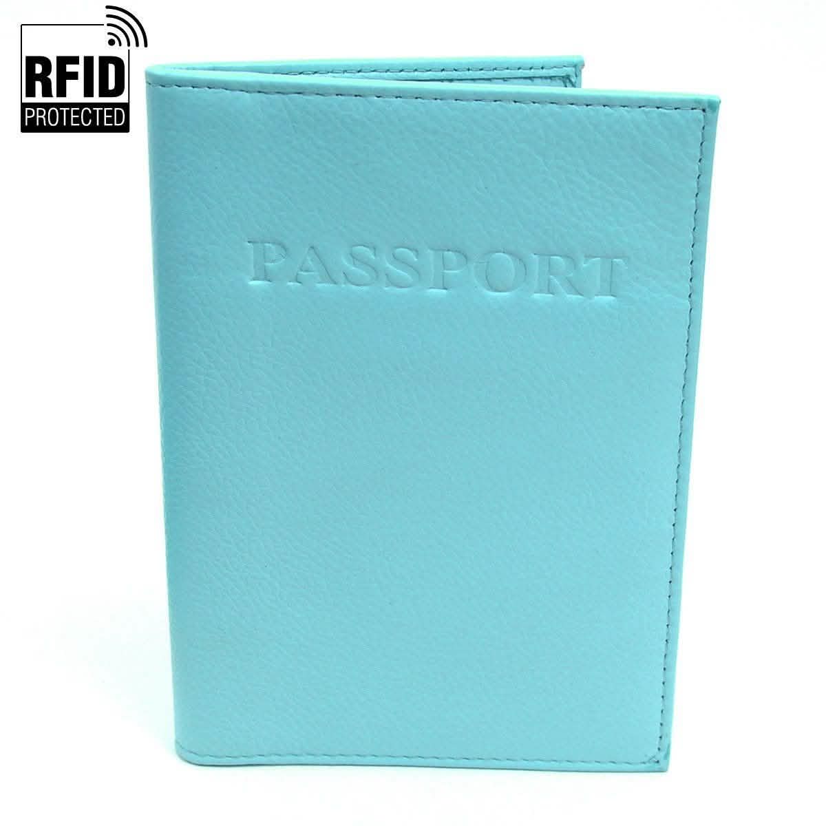 Genuine Leather RFID Passport Holder DailySale