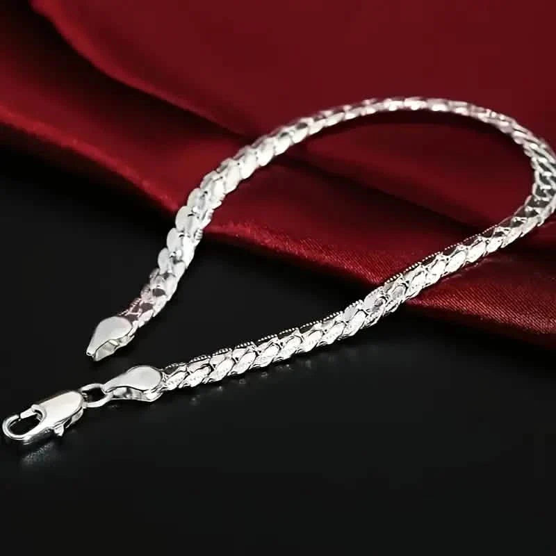 Gleaming Treasure Elegant 925 Sterling Silver Bracelet DailySale