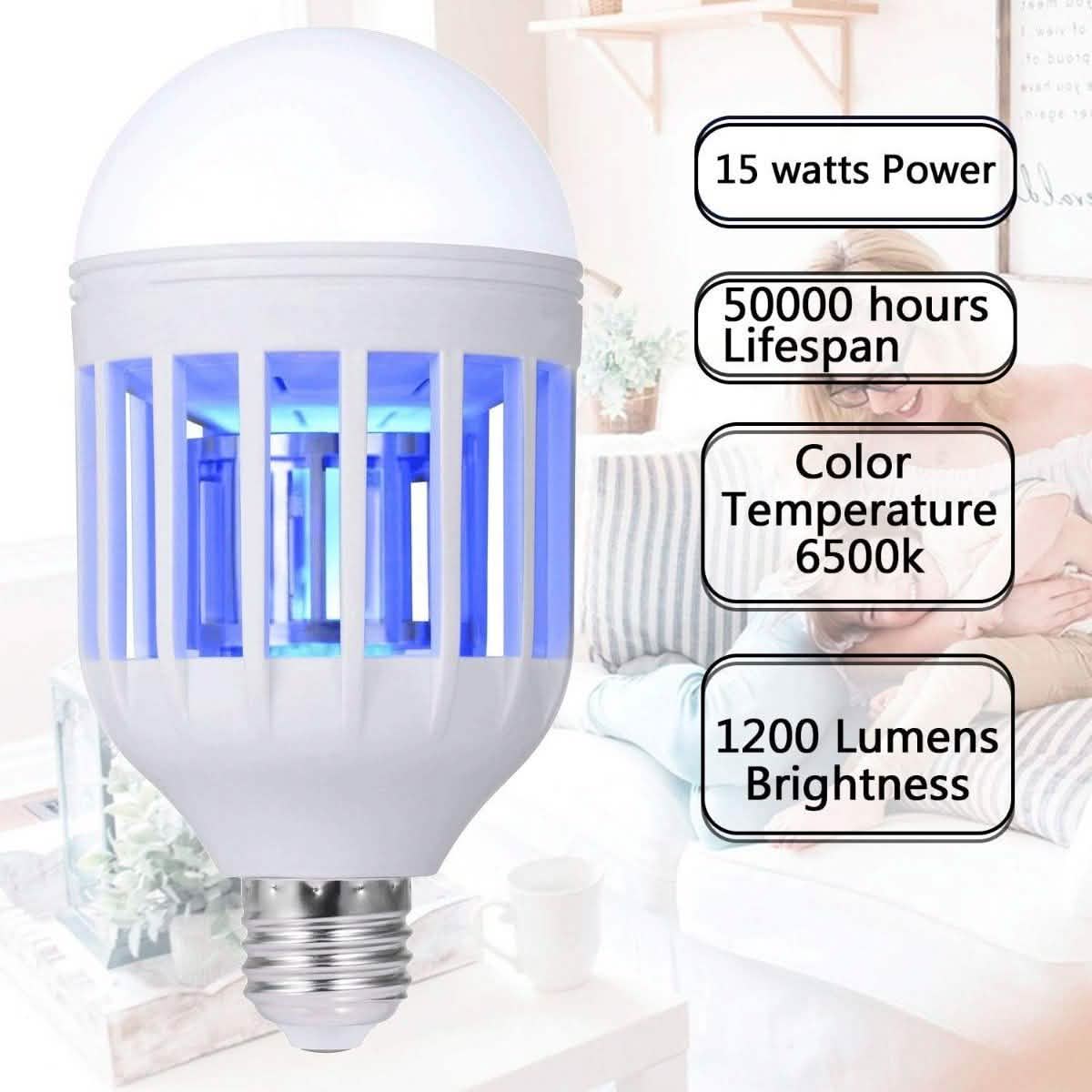 GLOUE 2-in-1 Bug Zapper and Mosquito Killer Lamp DailySale