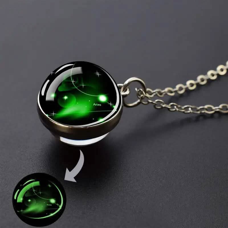 Glow-in-the-Dark Zodiac Pendant Necklace DailySale