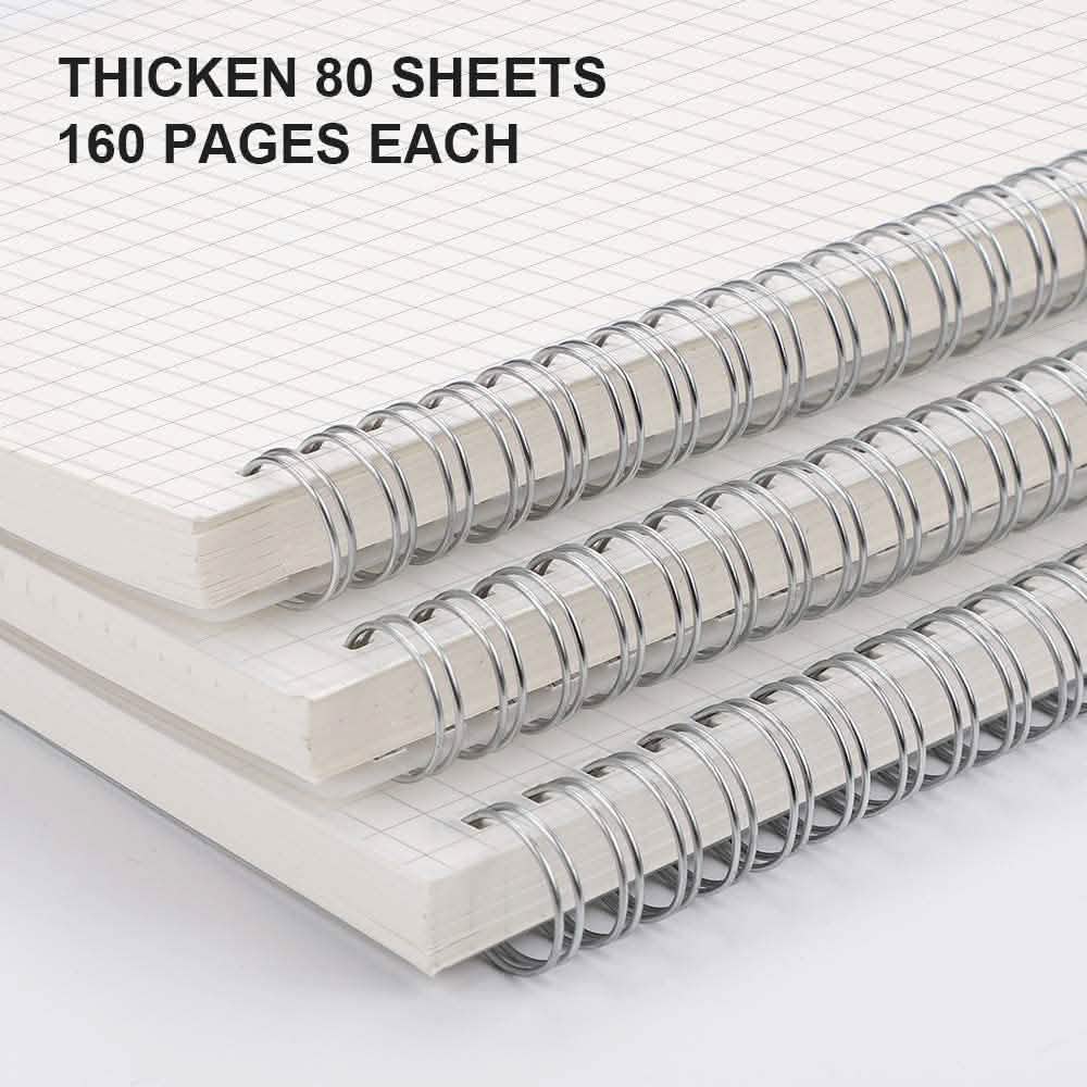 Graph Paper Notebook 100gsm Thick Graph Paper DailySale