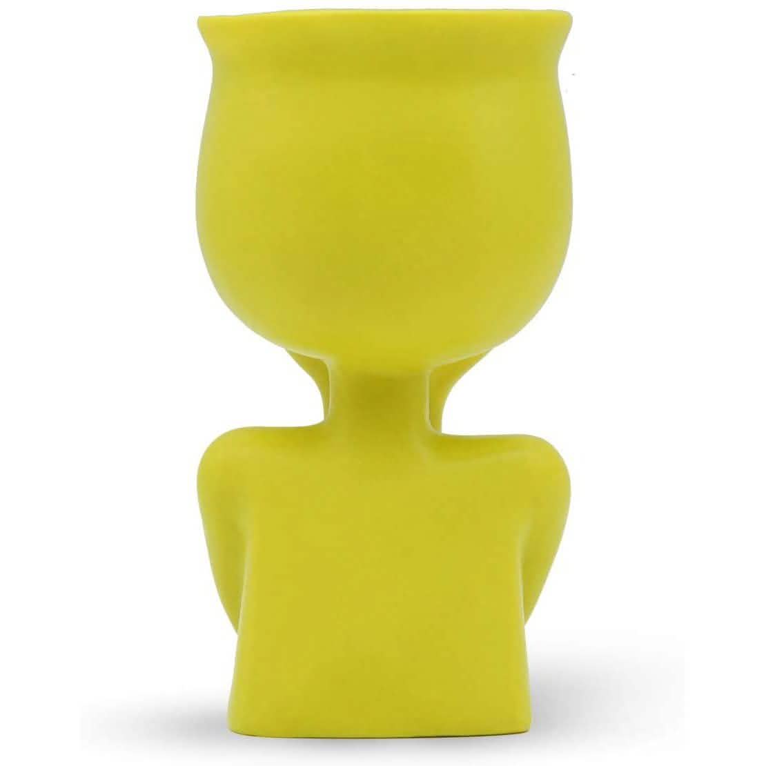Greneric Character Portrait Flower Pot Resin Succulents Plant Pot DailySale