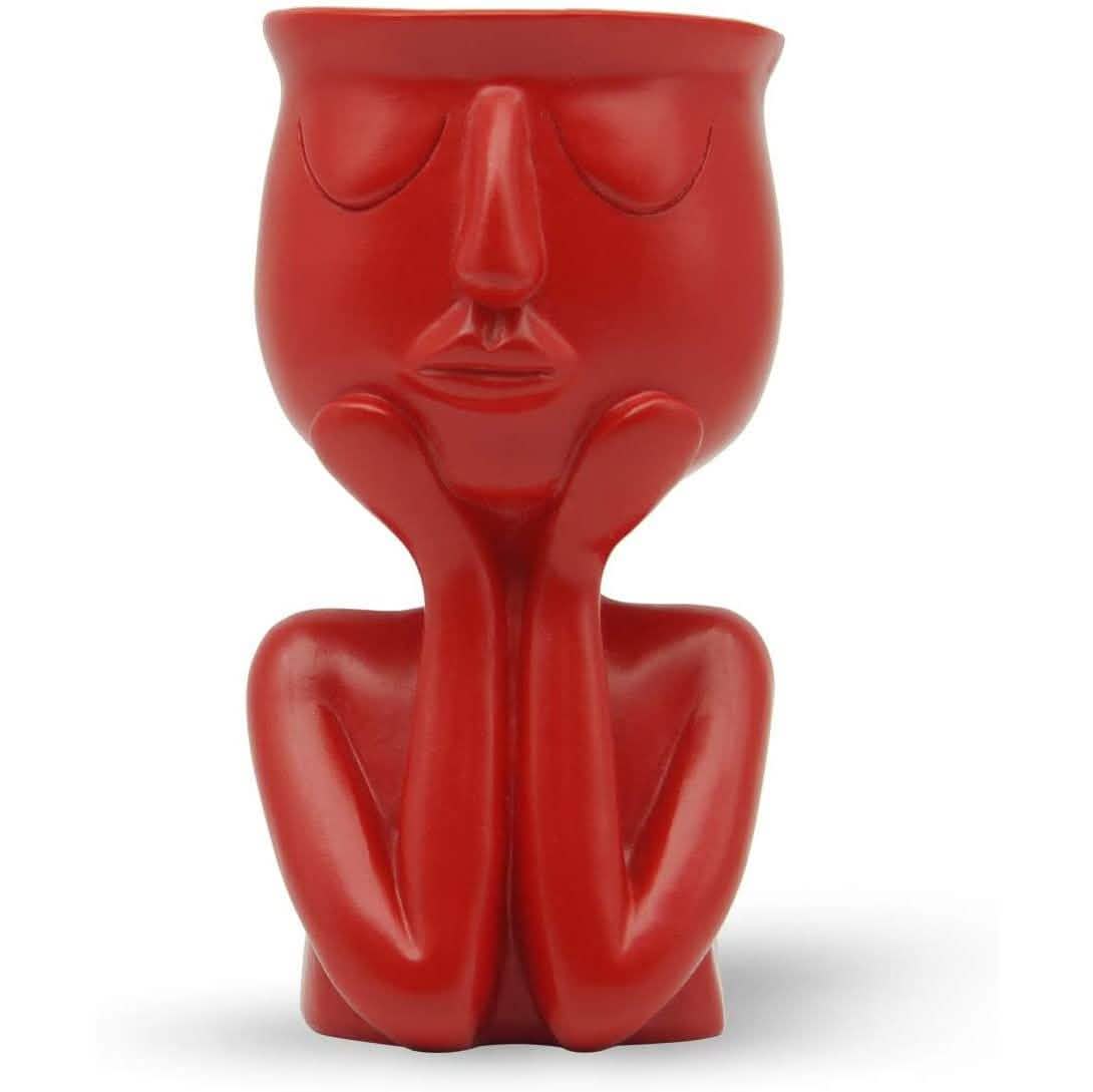 Greneric Character Portrait Flower Pot Resin Succulents Plant Pot DailySale