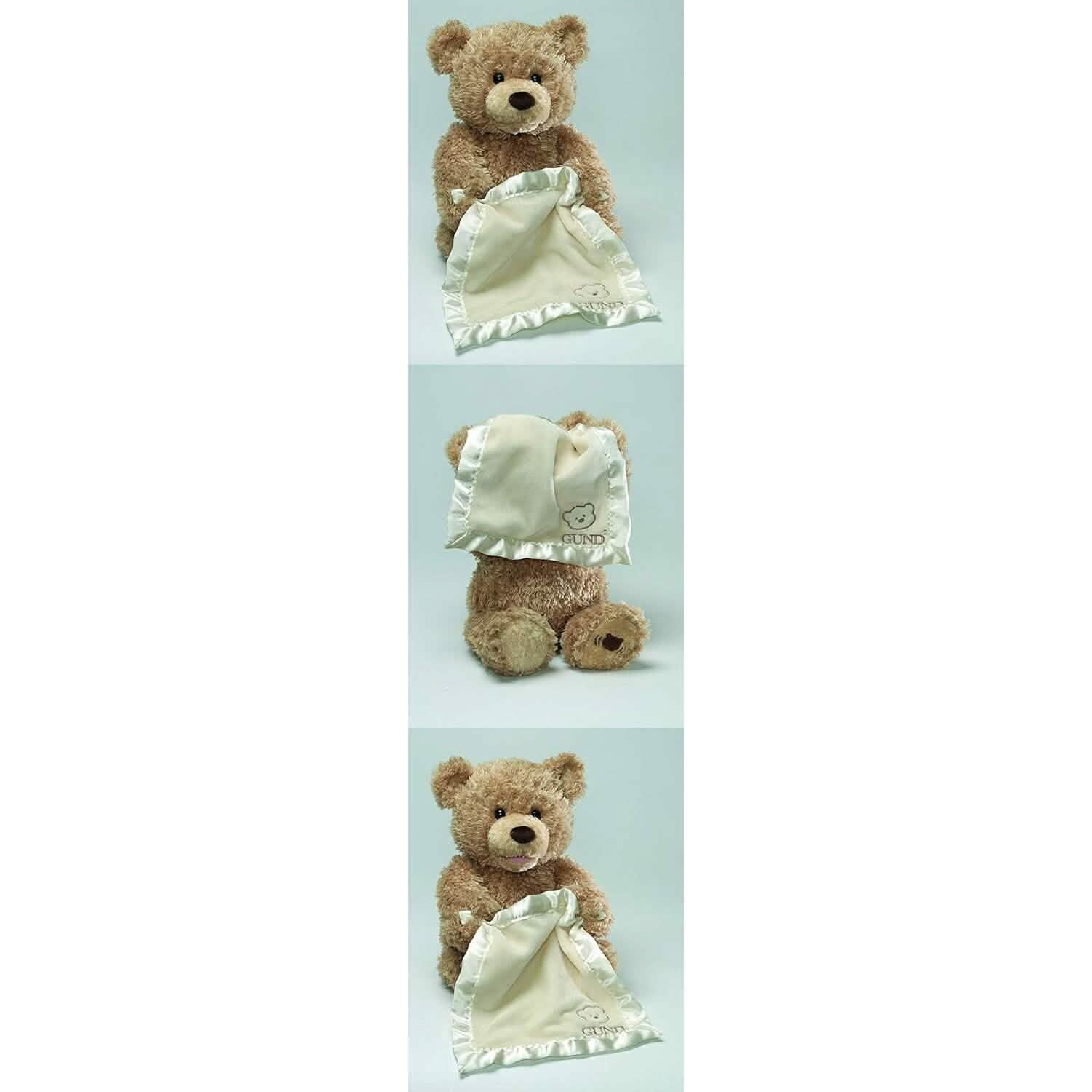 GUND Peek-A-Boo 11.5" Teddy Bear Animated Stuffed Animal Plush DailySale