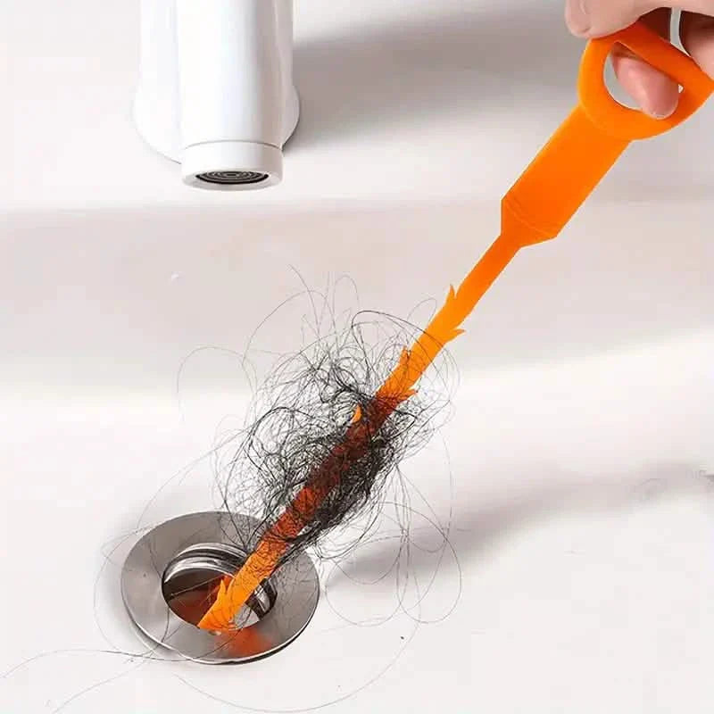 Hair Drain Clog Remover Tool For Sewer, Kitchen Sink, Bathroom Tub DailySale