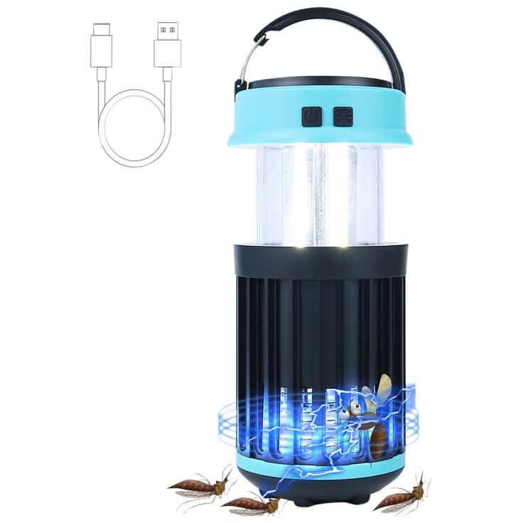Hakol Outdoor Solar Powered LED Rechargeable Mosquito Zapper Lantern DailySale