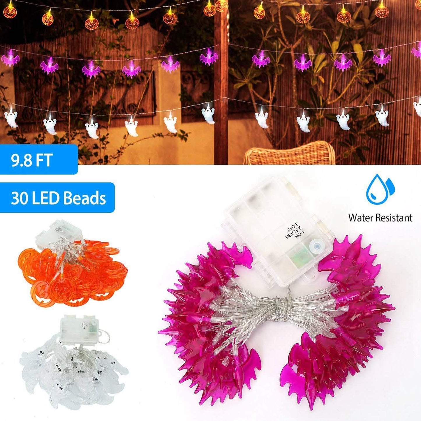 Halloween 30 LED String Lights DailySale