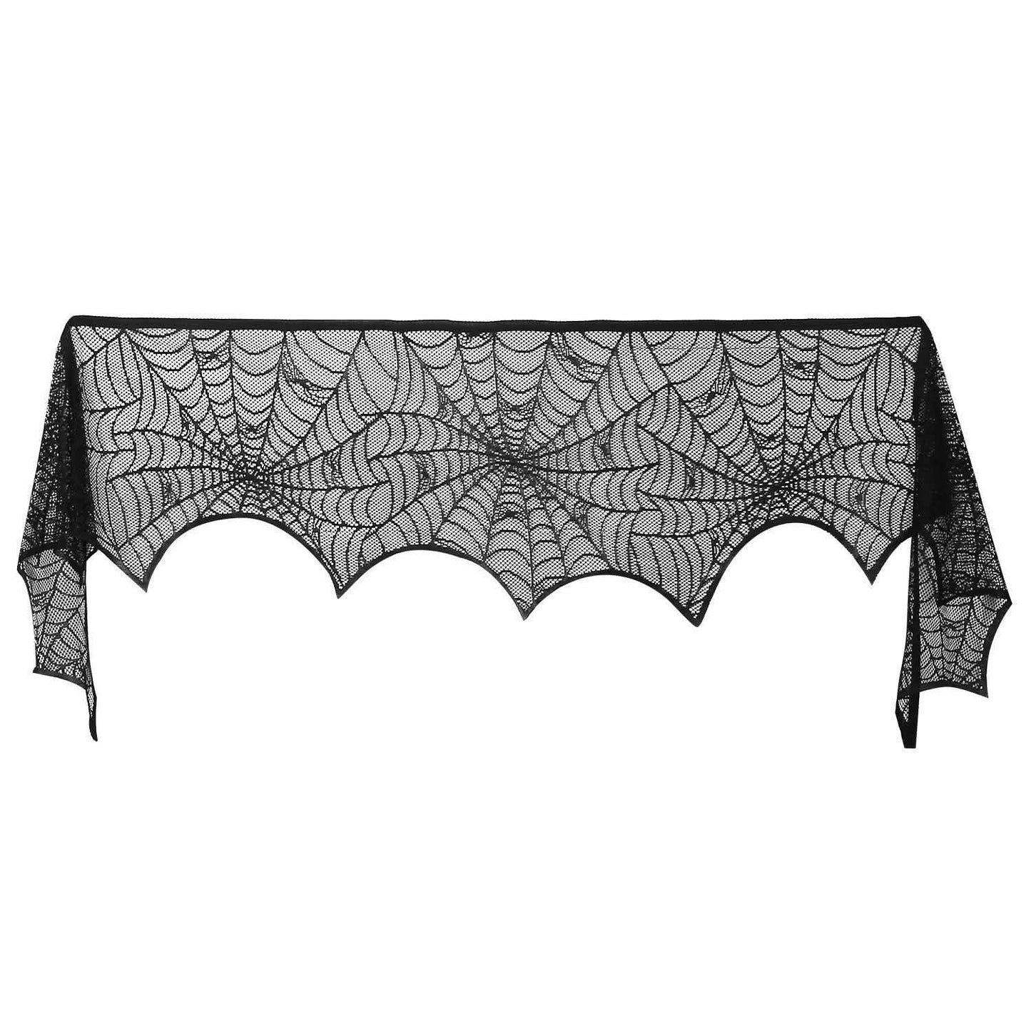 Halloween Decoration Black Lace Spiderweb DailySale