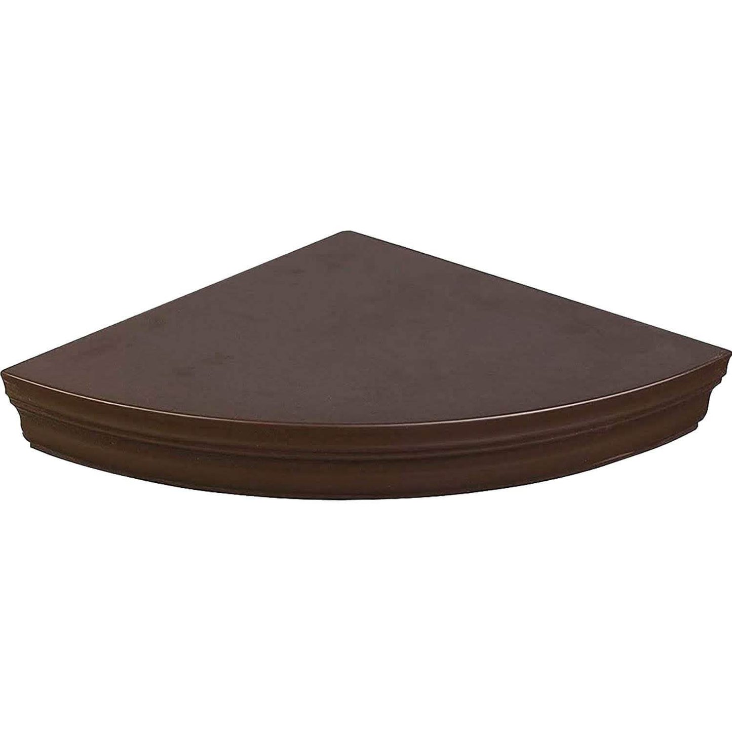 Halter Corner Floating Shelf - Space Saving Round Design with No Visible Support DailySale