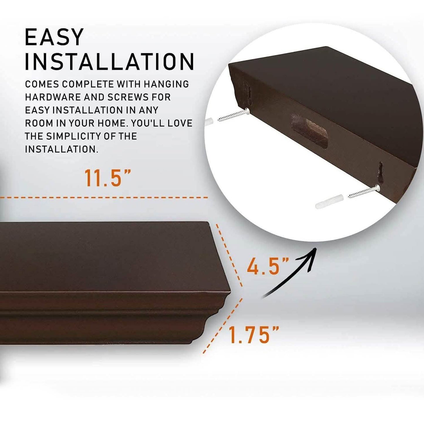 Halter Floating Wall Shelf DailySale