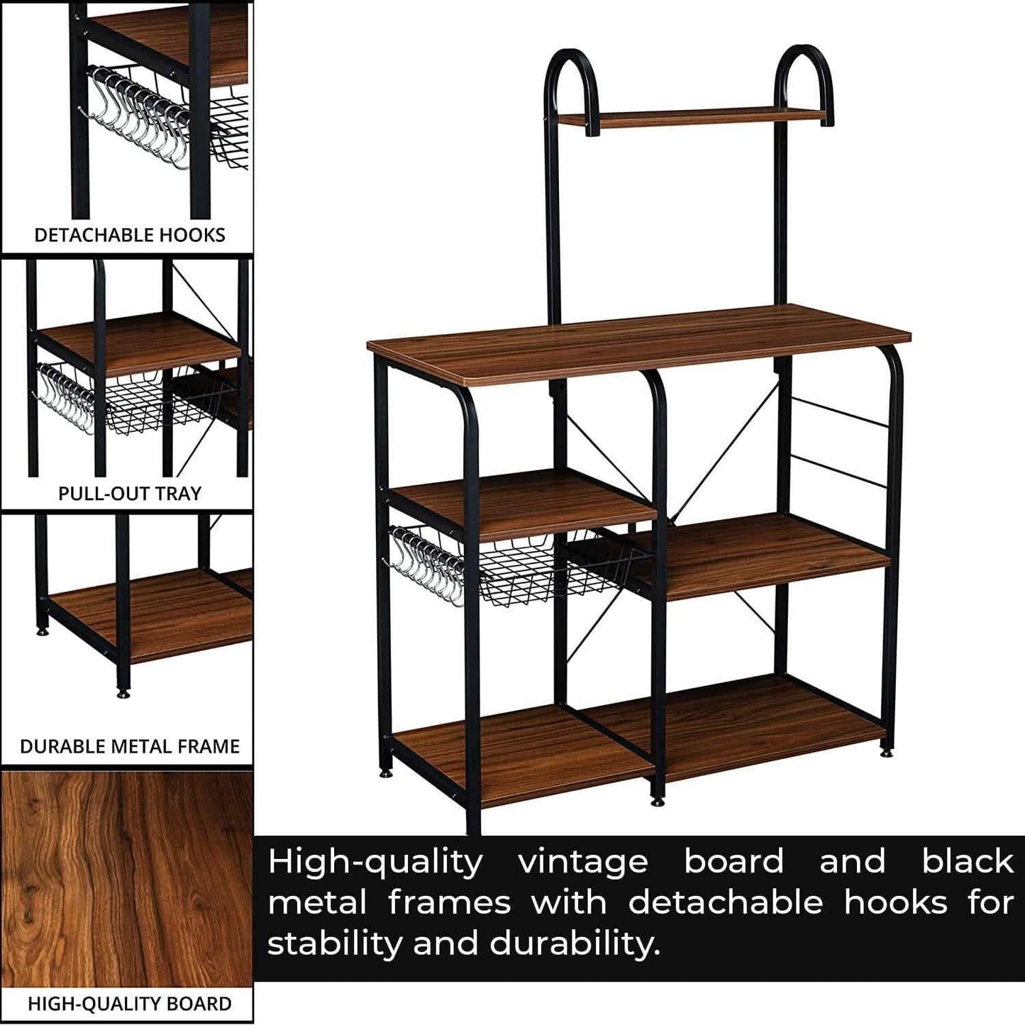 Halter Kitchen Baker's Rack DailySale