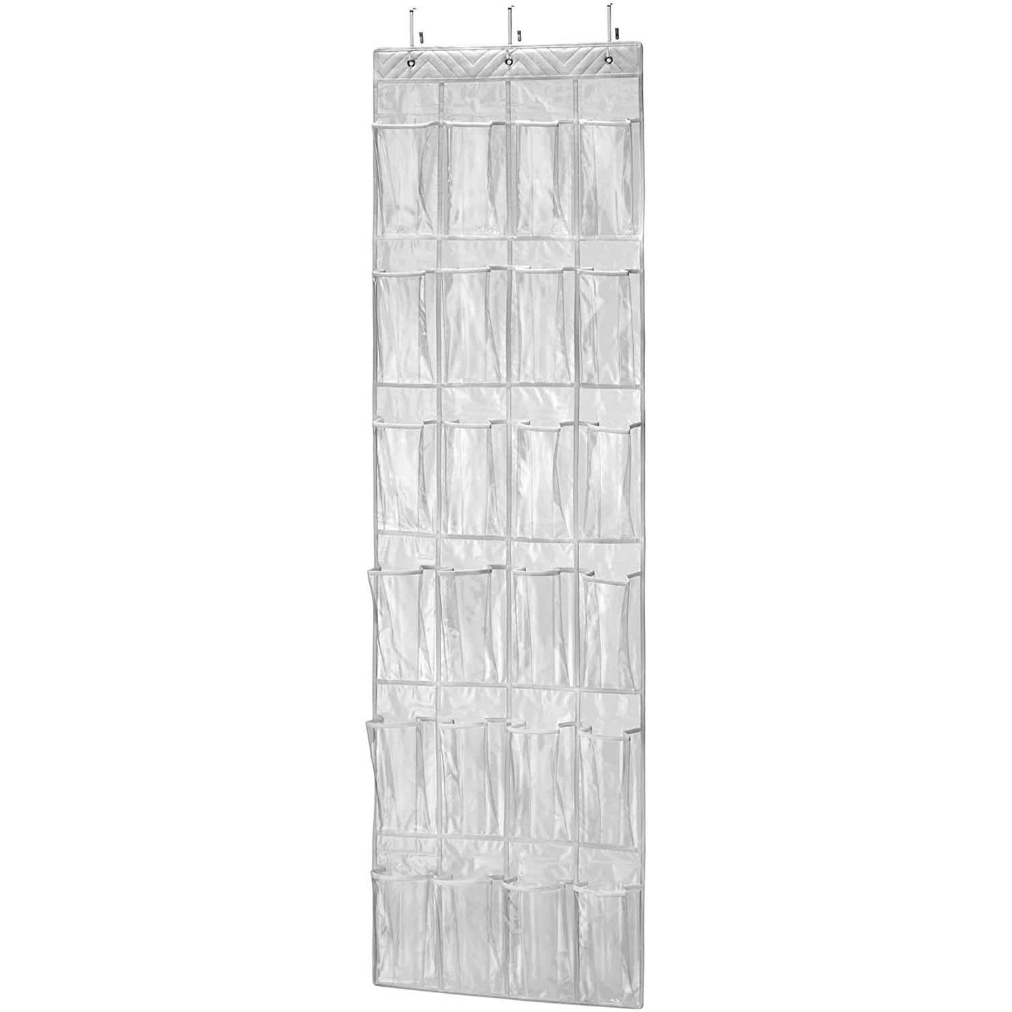 Halter Over the Door Hanging Shoe Organizer with 24 Pockets DailySale