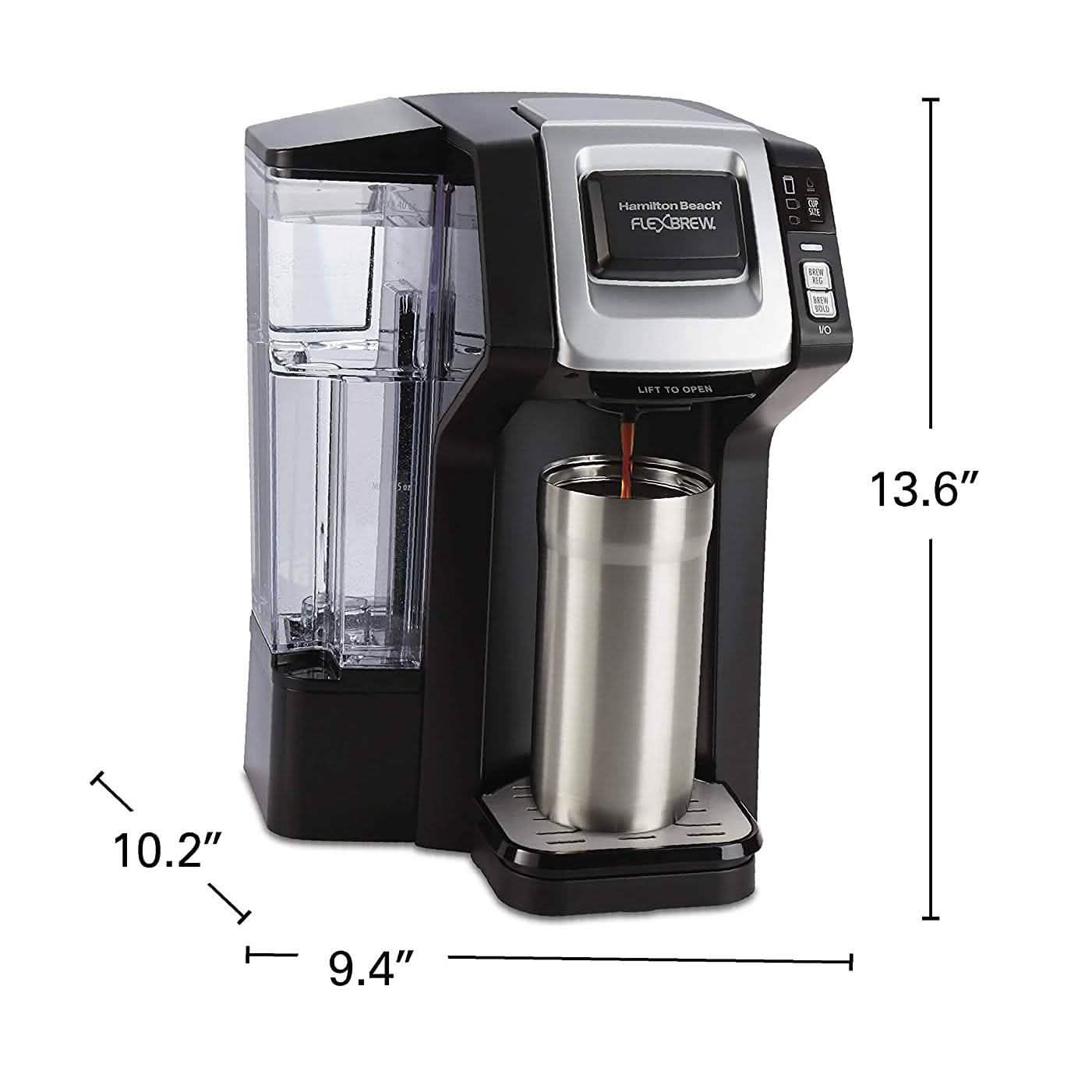 Hamilton Beach 49975 FlexBrew Single Serve Coffee Maker DailySale