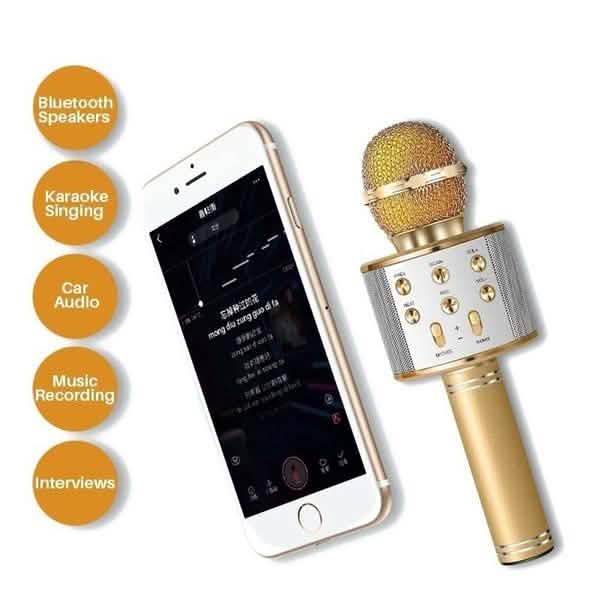 Karaoke Handheld Wireless Bluetooth Microphone DailySale