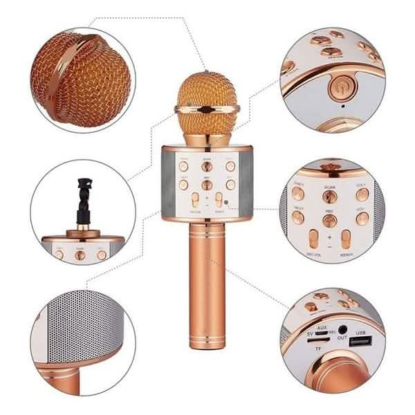 Karaoke Handheld Wireless Bluetooth Microphone DailySale