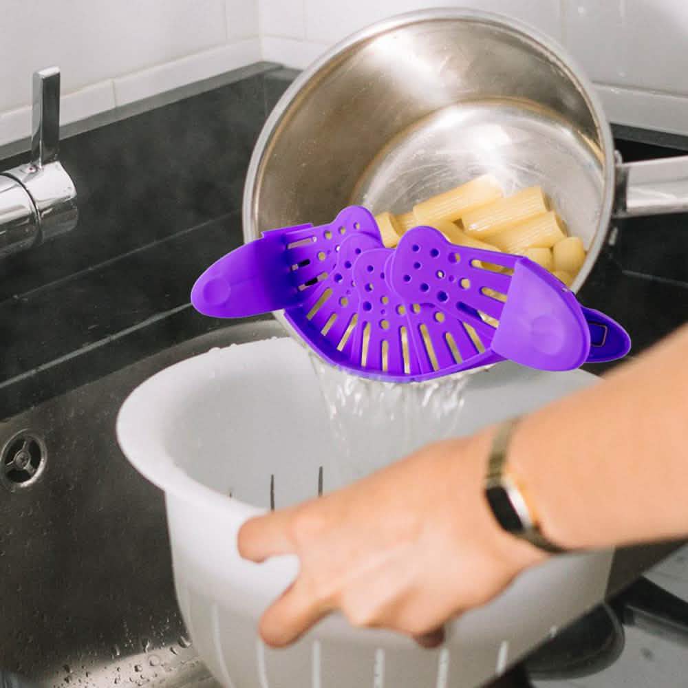 Hands-Free Easy Clip On Strainer DailySale