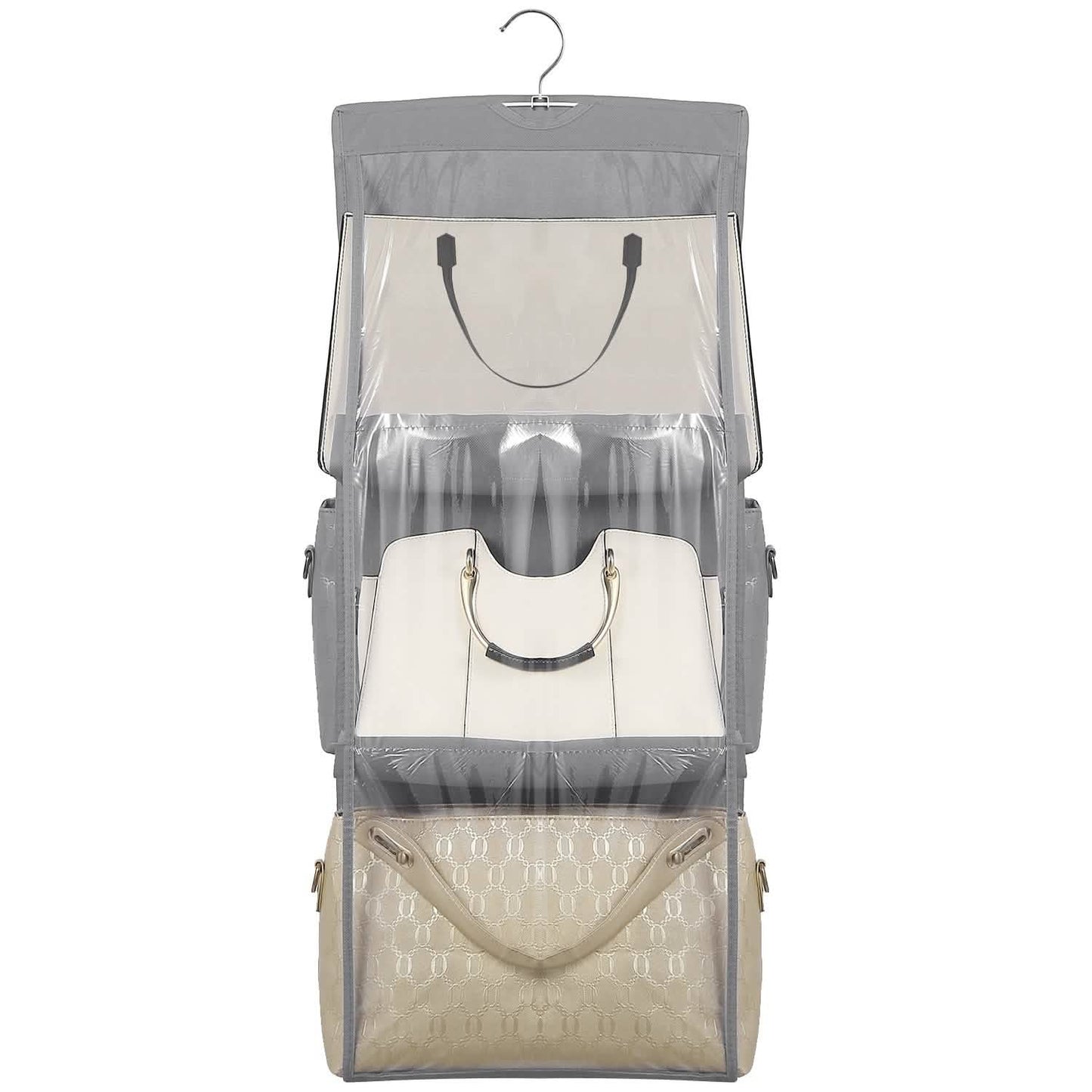 Hanging HandBag Organizer with 6 Pockets Closet Purse Storage DailySale