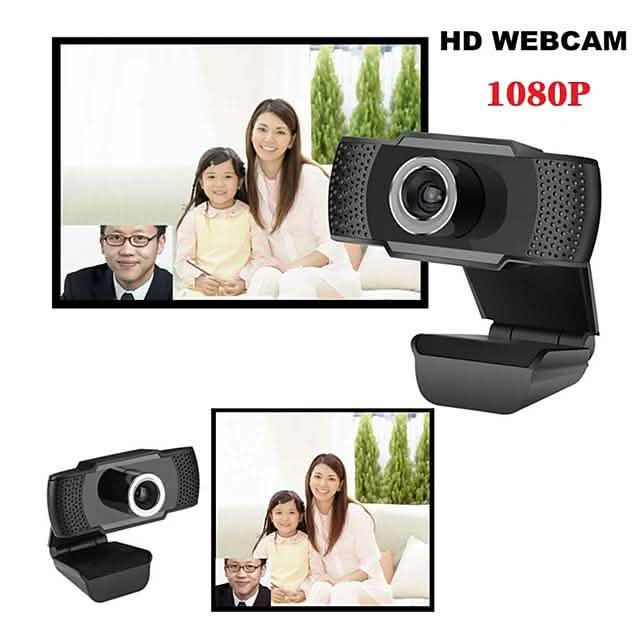 HD 1080P Megapixels USB 2.0 Webcam Camera with MIC DailySale
