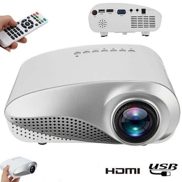 HD LED Projector Mini 3D Home Theater Cinema DailySale