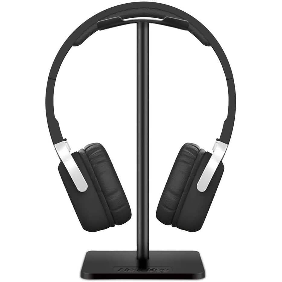 Headphone Stand with Aluminum Supporting Bar Flexible Headrest DailySale
