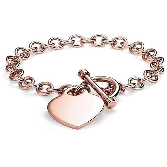 Heart Charm Toggle Bracelet DailySale