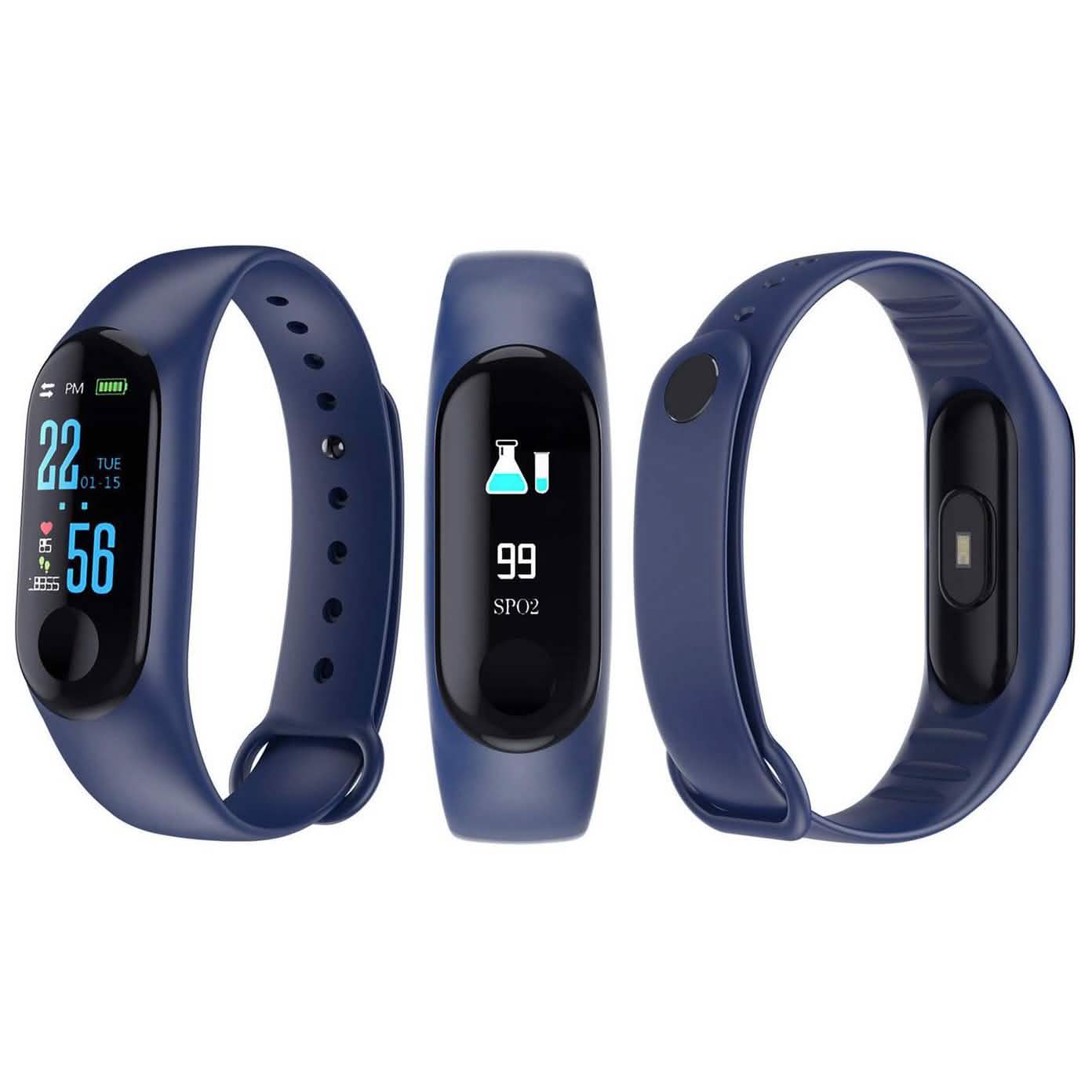 Heart-Rate and Sleep-Monitoring Activity Tracker with Color Display DailySale