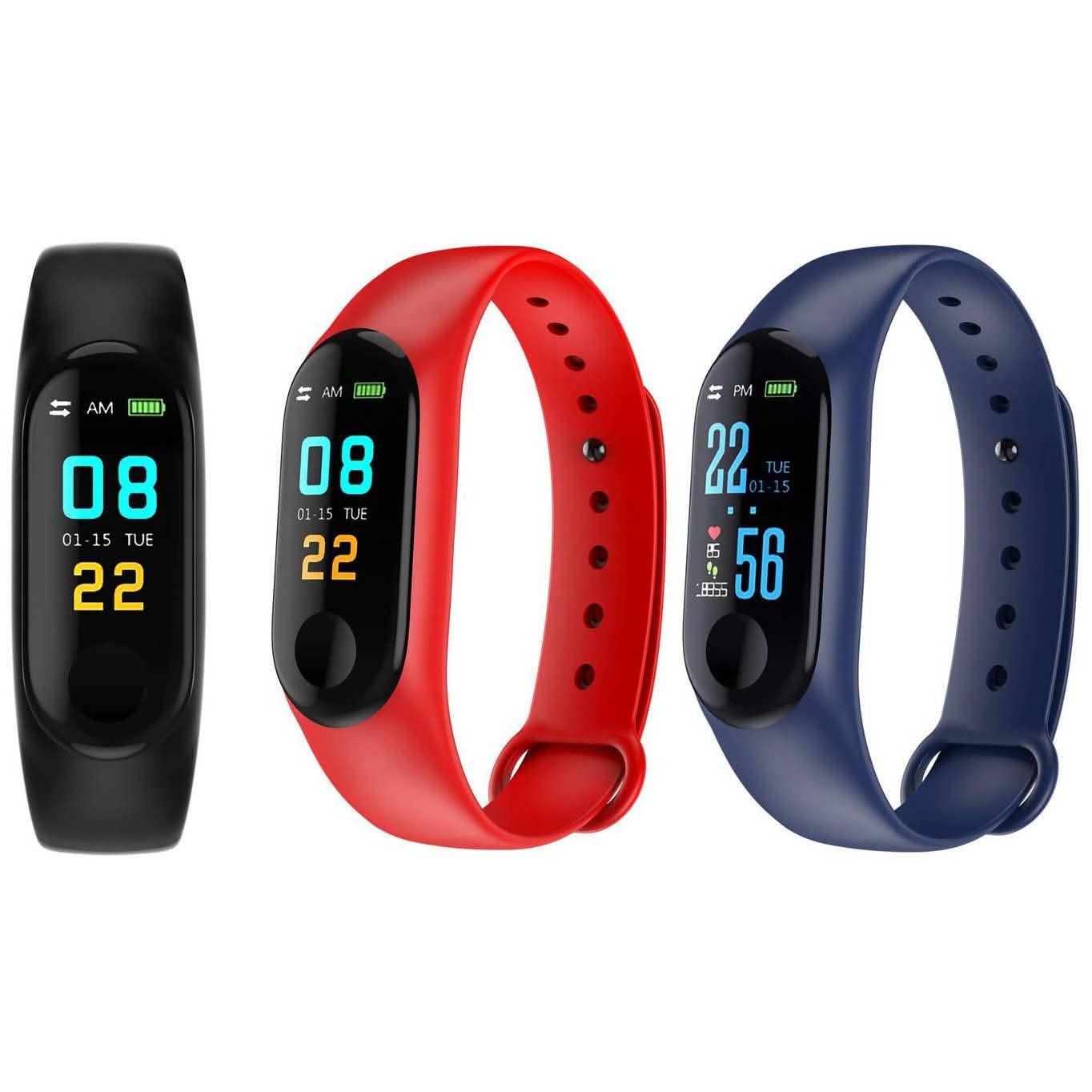 Heart-Rate and Sleep-Monitoring Activity Tracker with Color Display DailySale