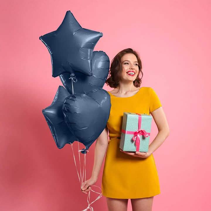 Heart Shape Foil Heart Love Balloons DailySale