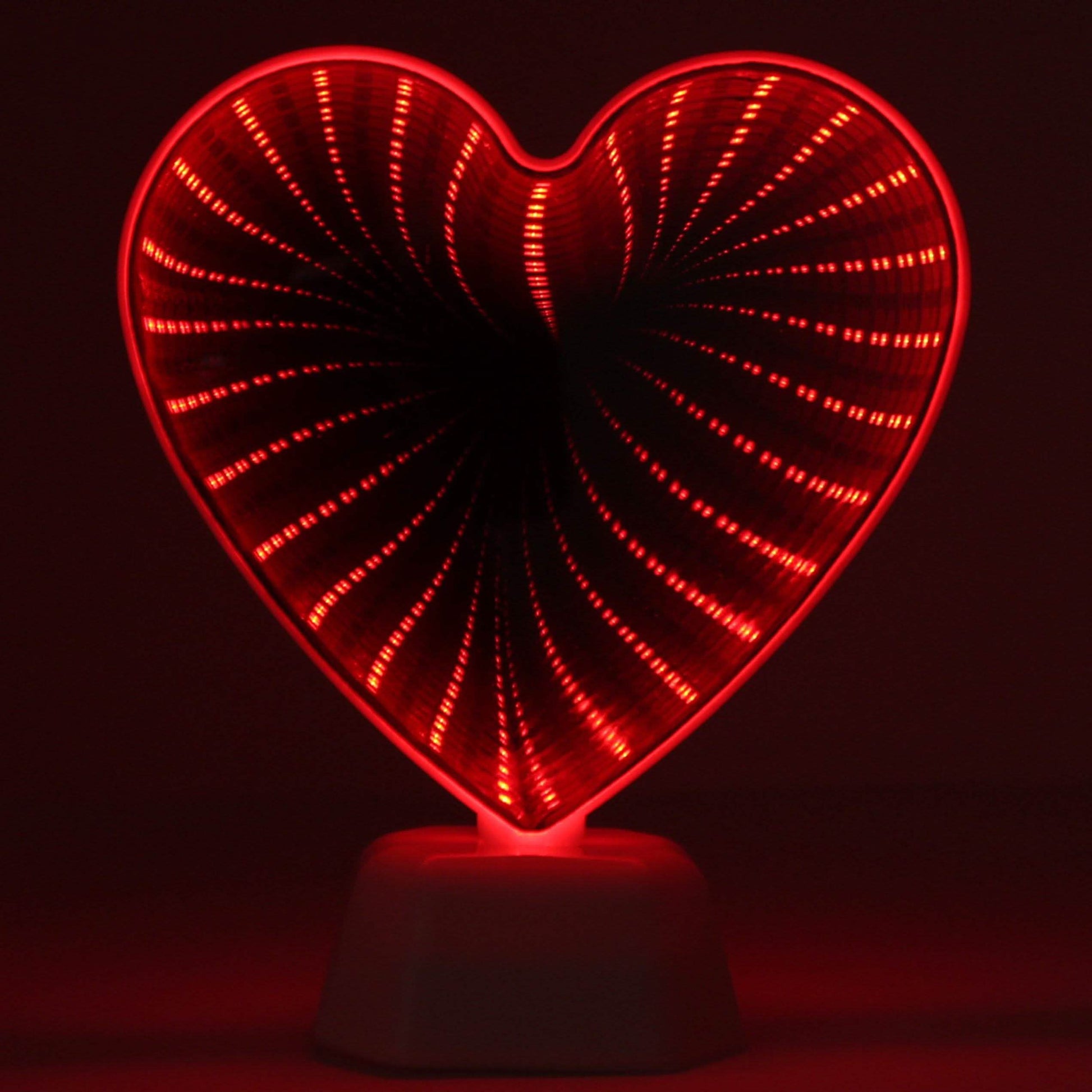 Hearth and Haven Laser Night Light Desktop Decorative Infinity Mirror DailySale