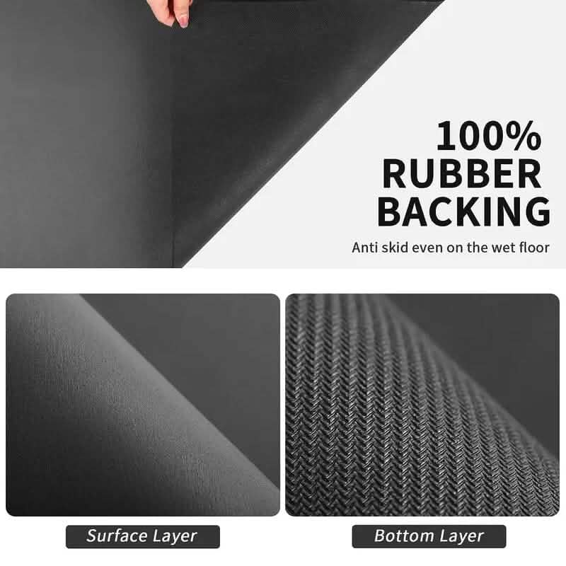 Heat Resistant Drainer Mat with Non-Slip Rubber Back DailySale