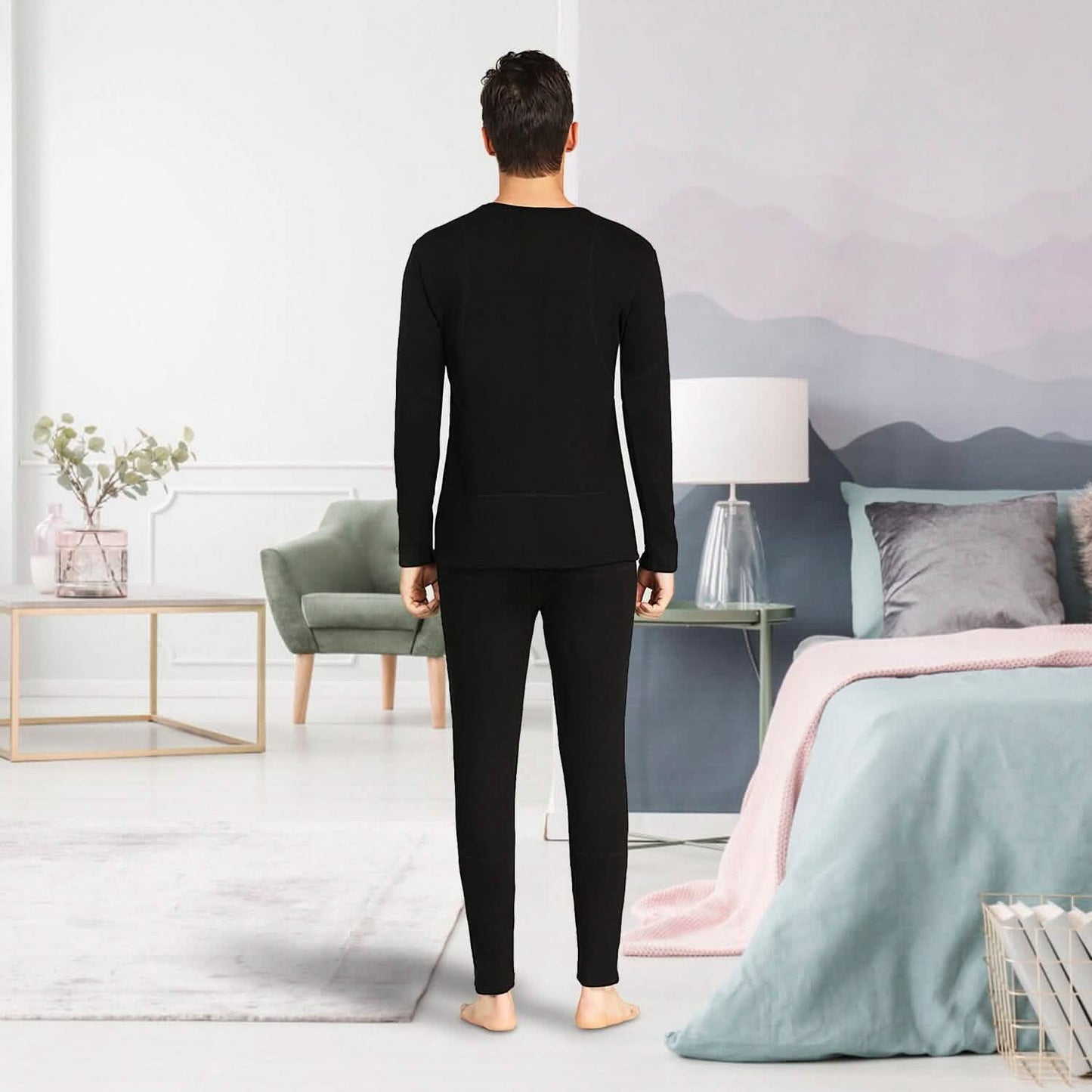 Heated Underwear Long Shirt and Pants Set DailySale