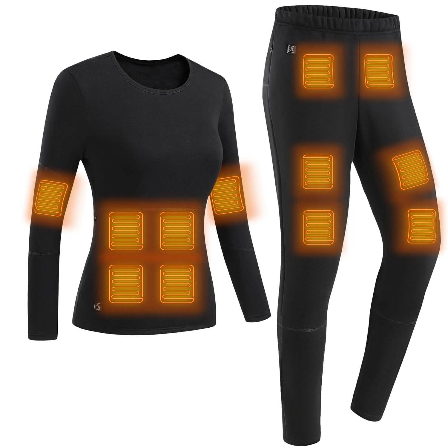 Heated Underwear Long Shirt and Pants Set DailySale
