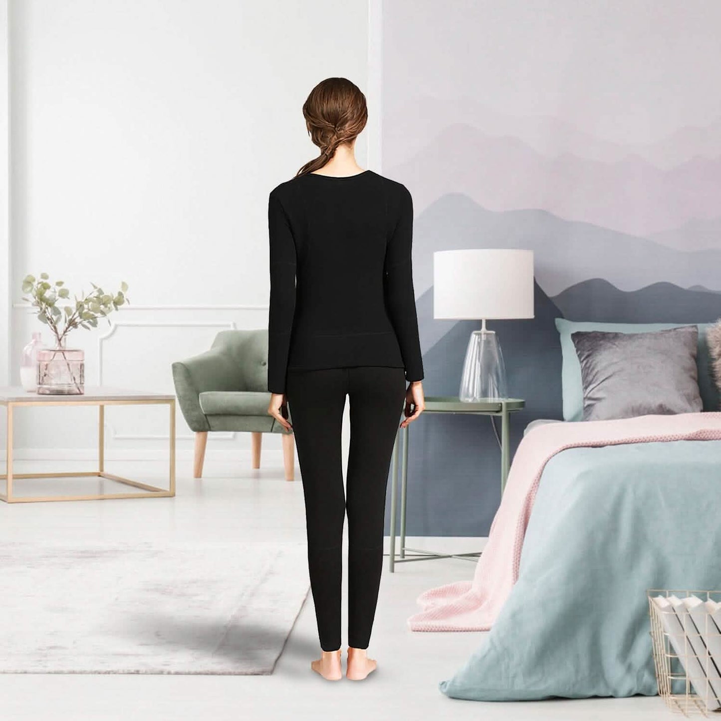 Heated Underwear Long Shirt and Pants Set DailySale