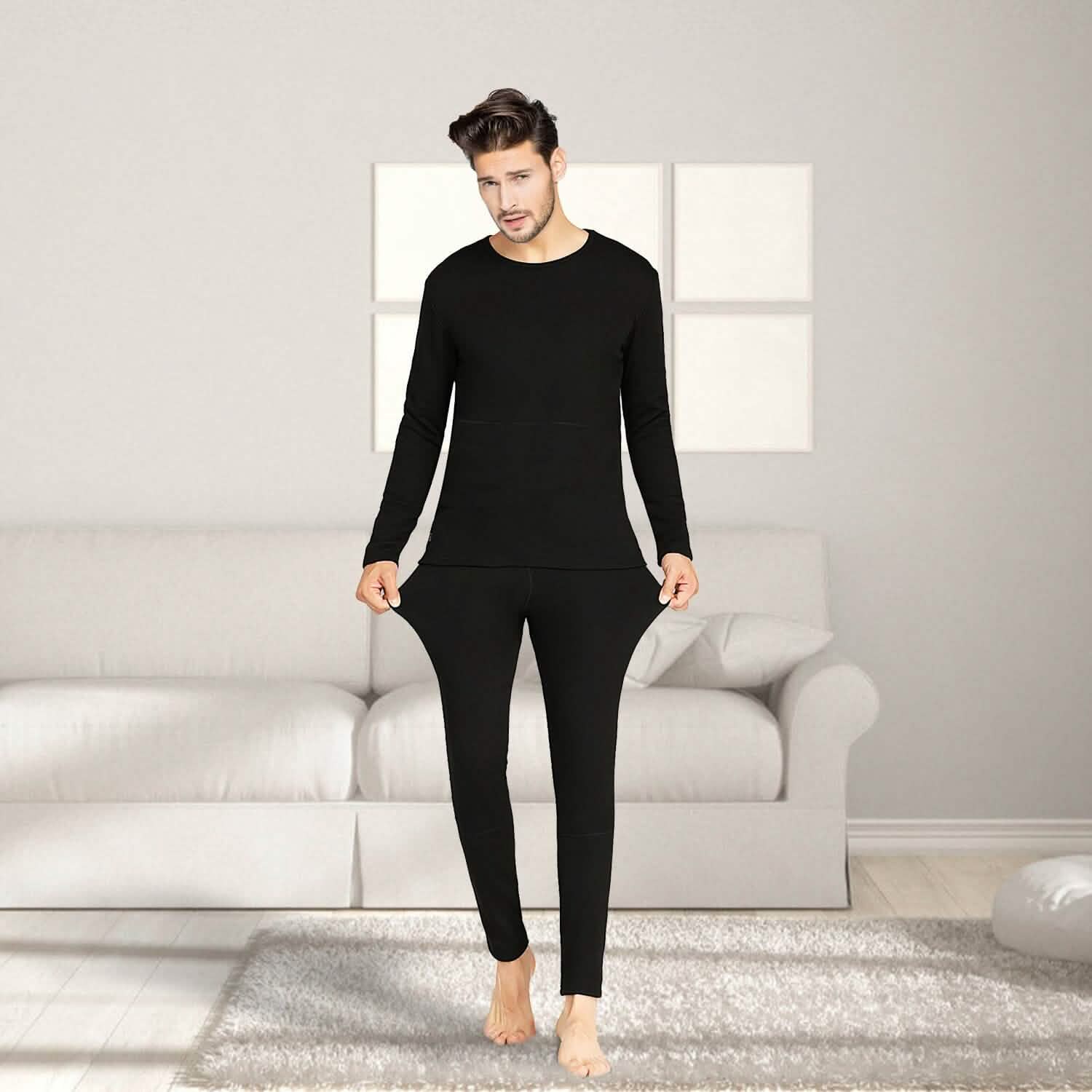Heated Underwear Long Shirt and Pants Set DailySale