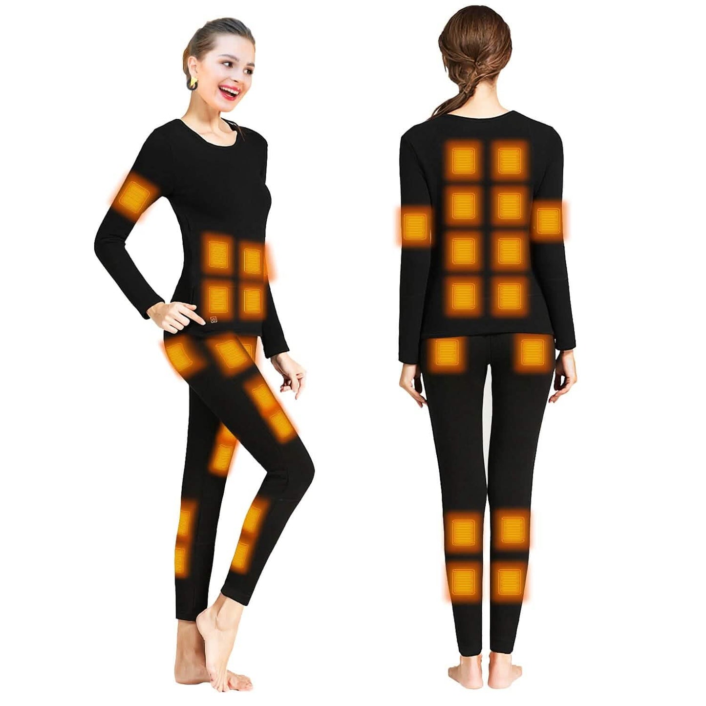 Heated Underwear Long Shirt and Pants Set DailySale