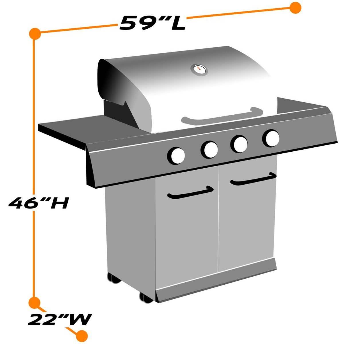 Heavy Duty Waterproof BBQ Gas Grill Cover DailySale